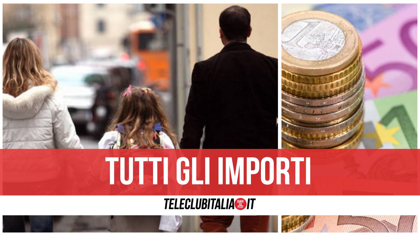 tabella importi assegno unico figli