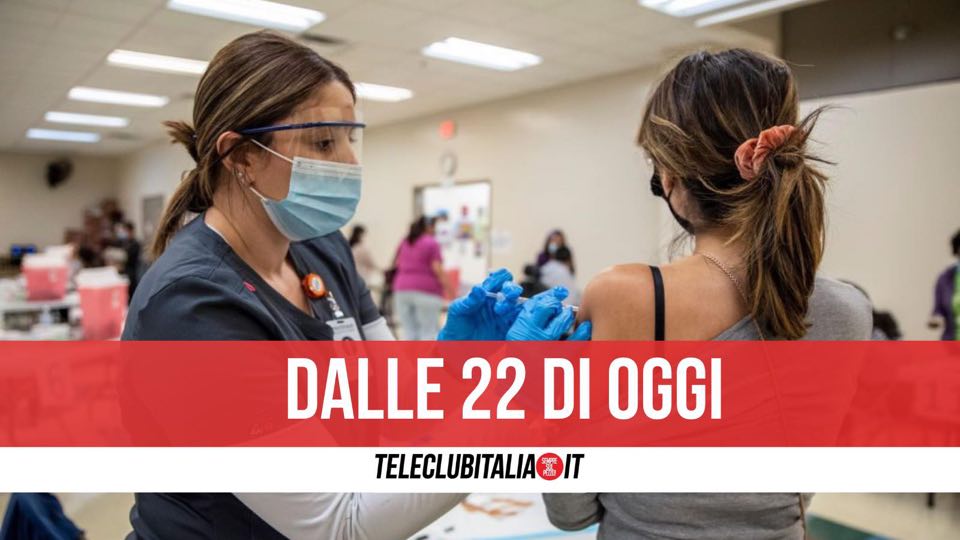 vaccini 2 giugno ore 22 giovani campania