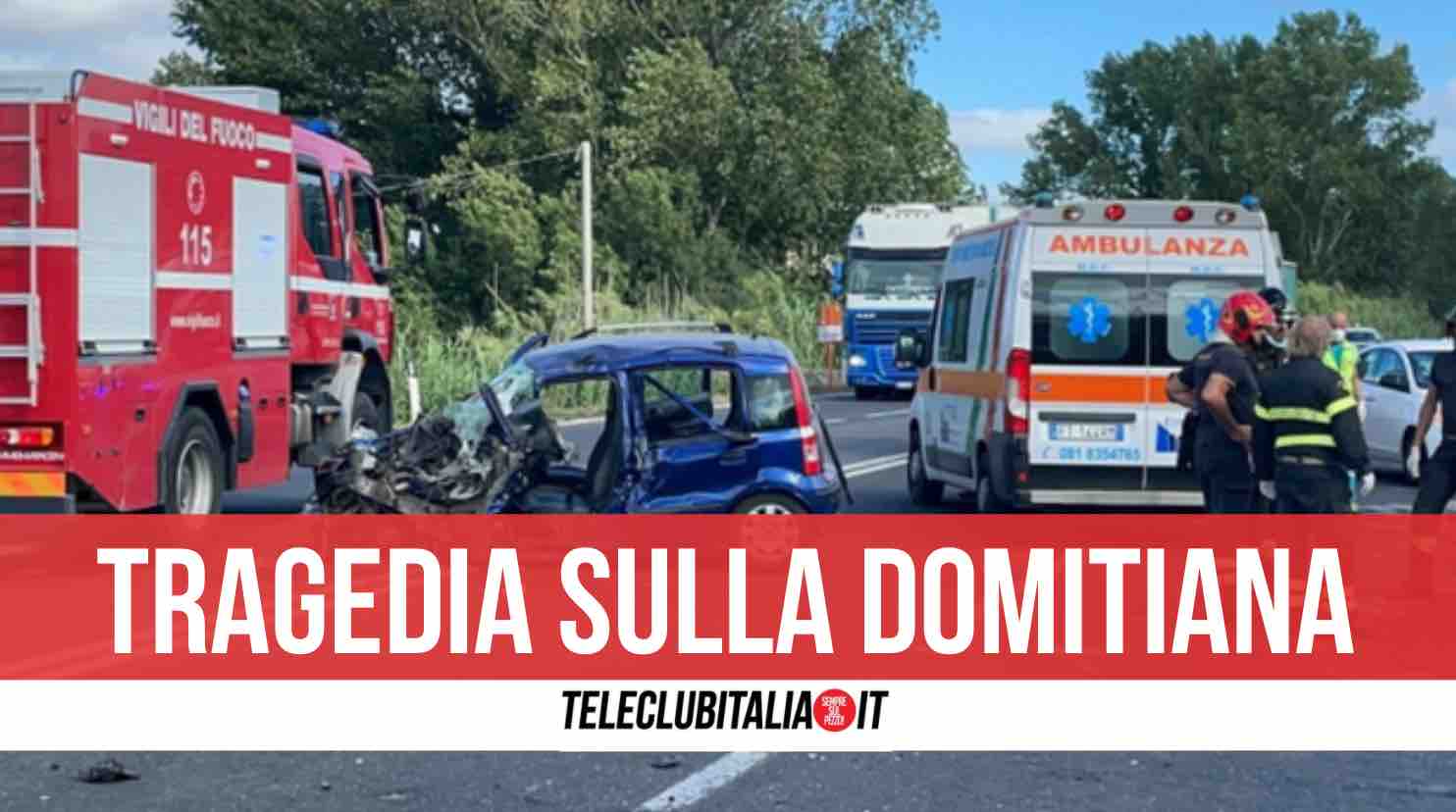 incidente mortale domitiana mondragone