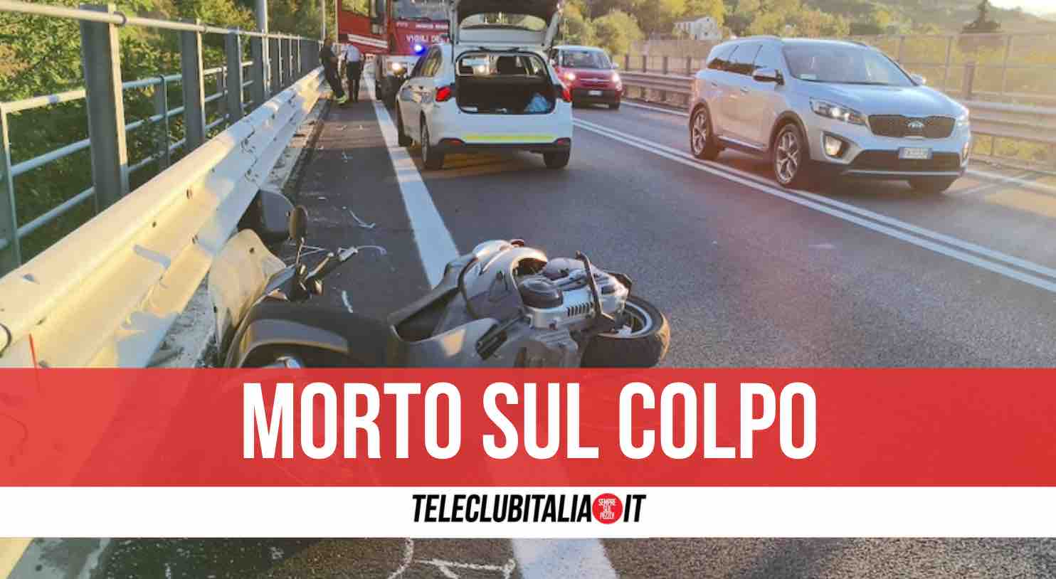 messina incidente morto scooterista