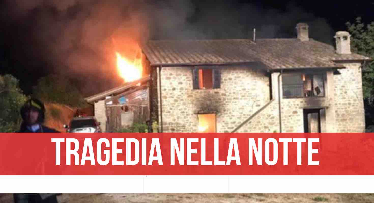 esplode villetta Montemezzo di Valfabbrica