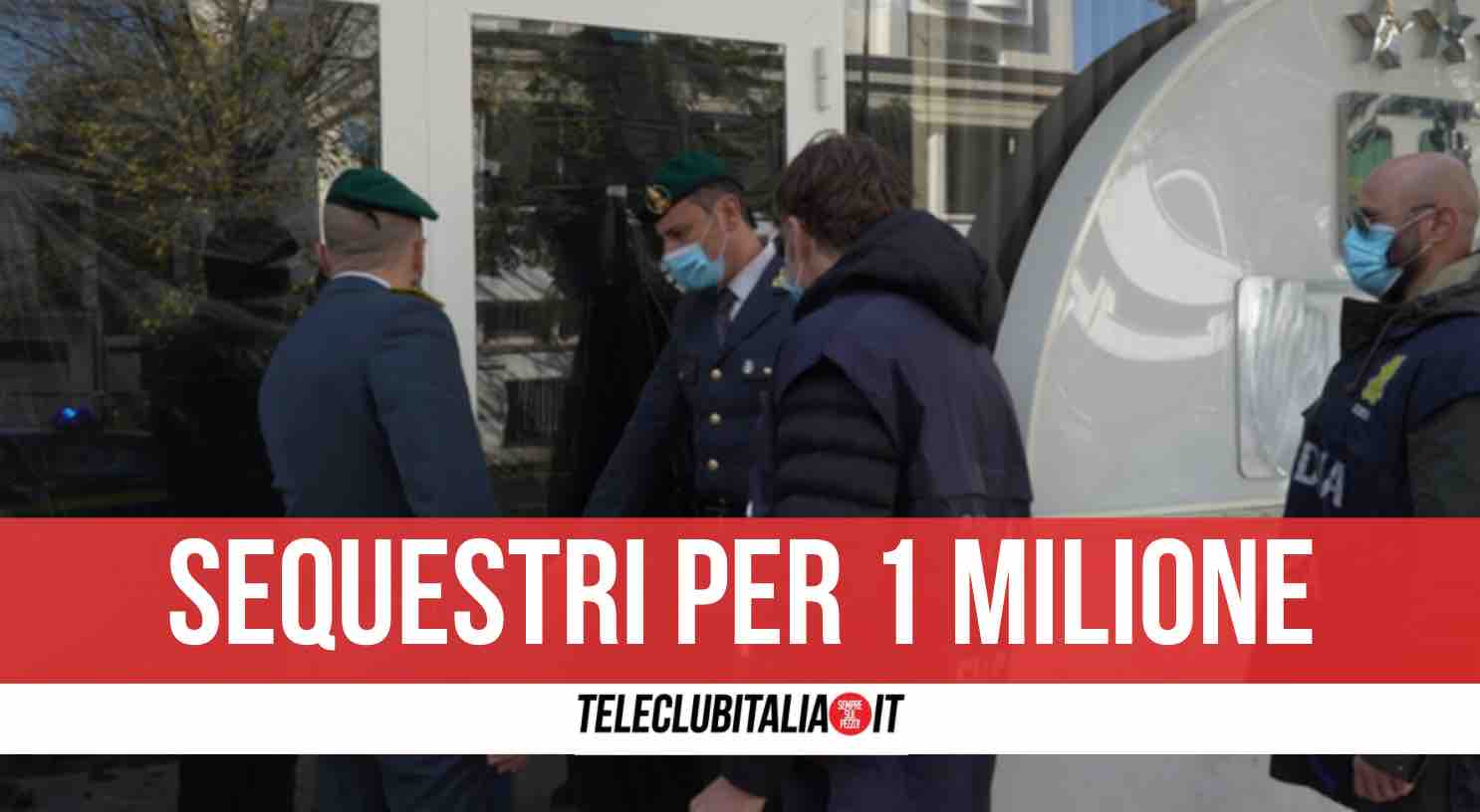 ischia sequestri 1 milione