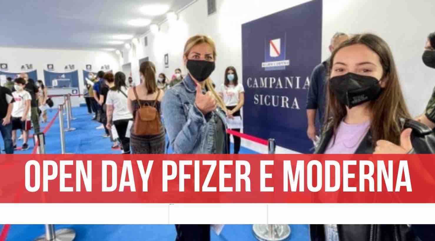 open day napoli pfizer e moderna