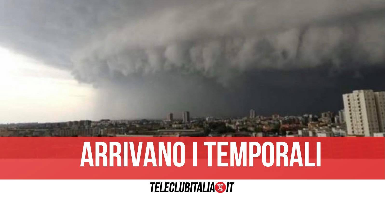 allerta meteo 17 luglio campania