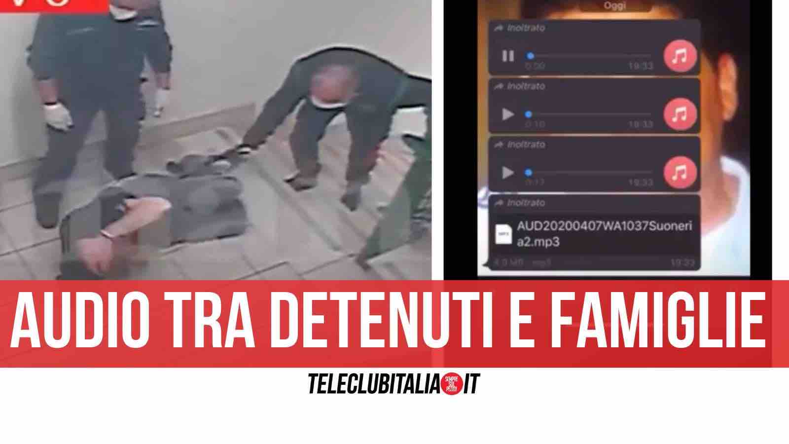 audio detenuti carcere santa maria capua vetere