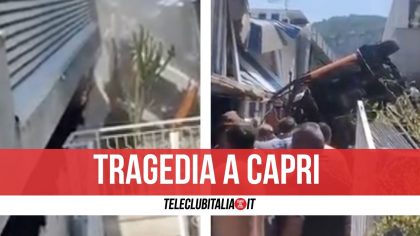 Bus precipitato a Capri | morto Emanuele Melillo | il giovane autista  lascia la moglie incinta
