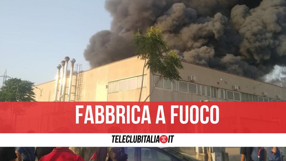 incendio fabbrica san marco evangelista