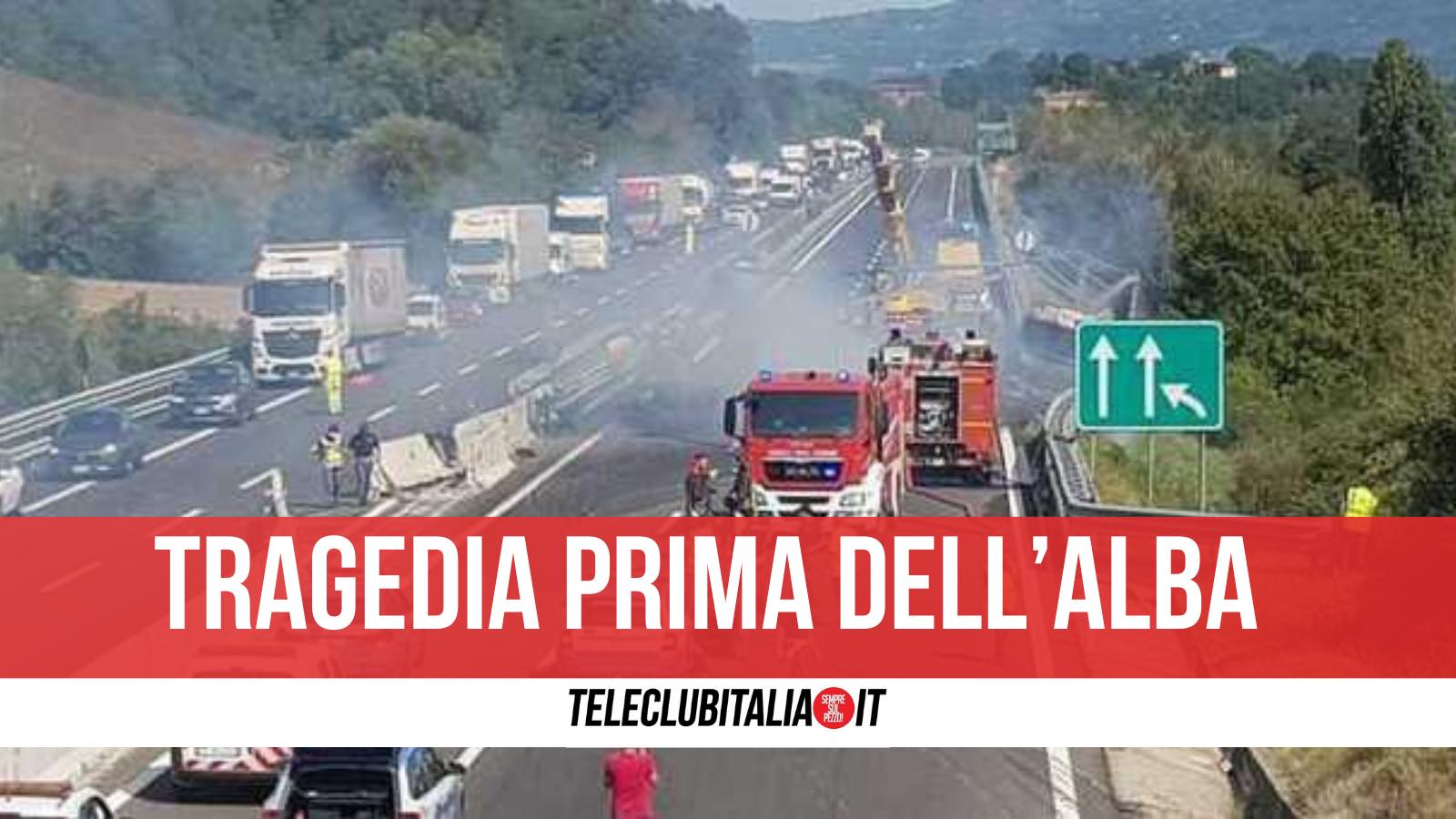 incidente a1 7 luglio