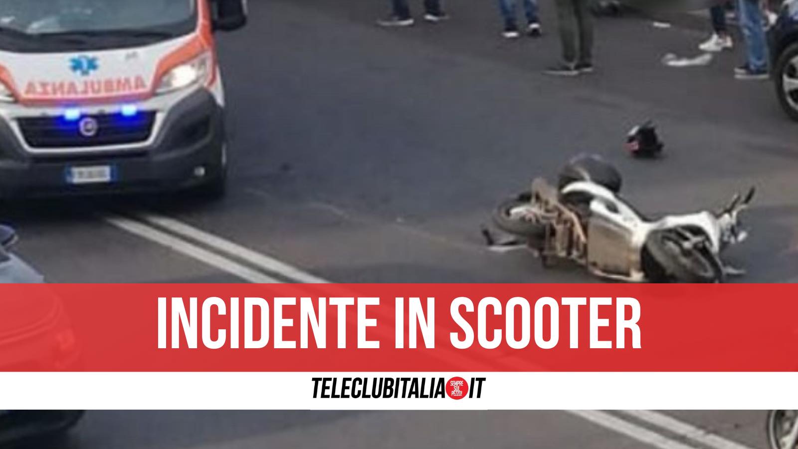 incidente ercolano morto scooter