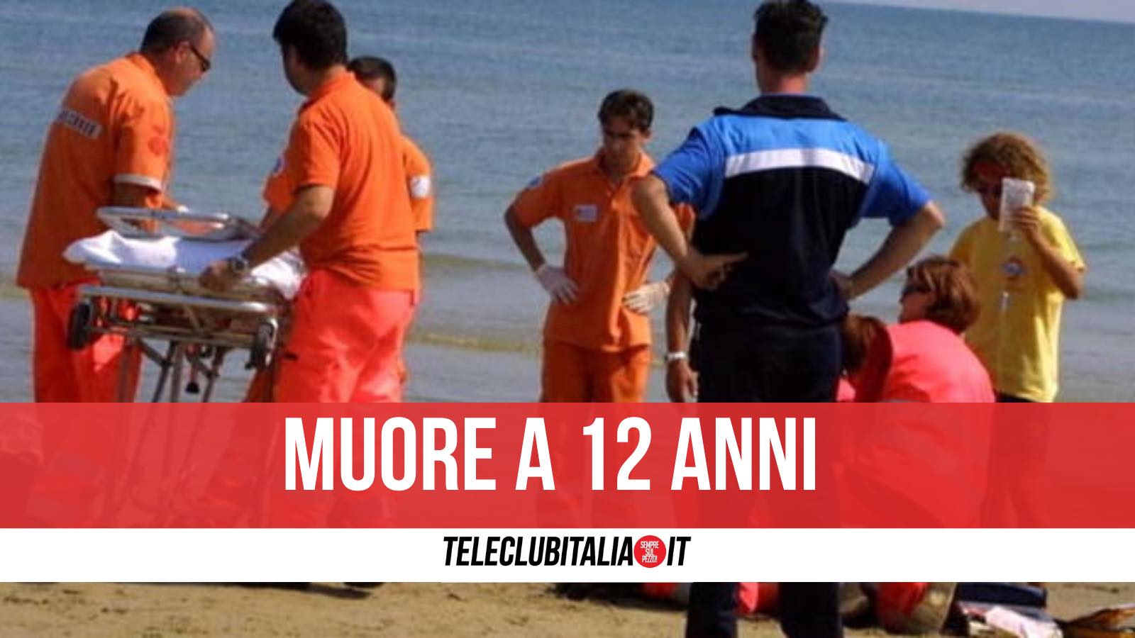 morta vieste 12 anni annegata