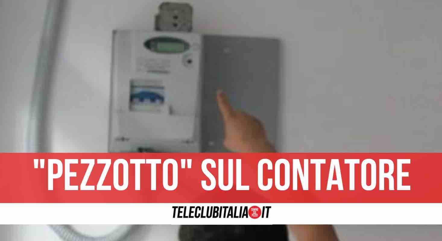 spacciatore ruba energia elettrica