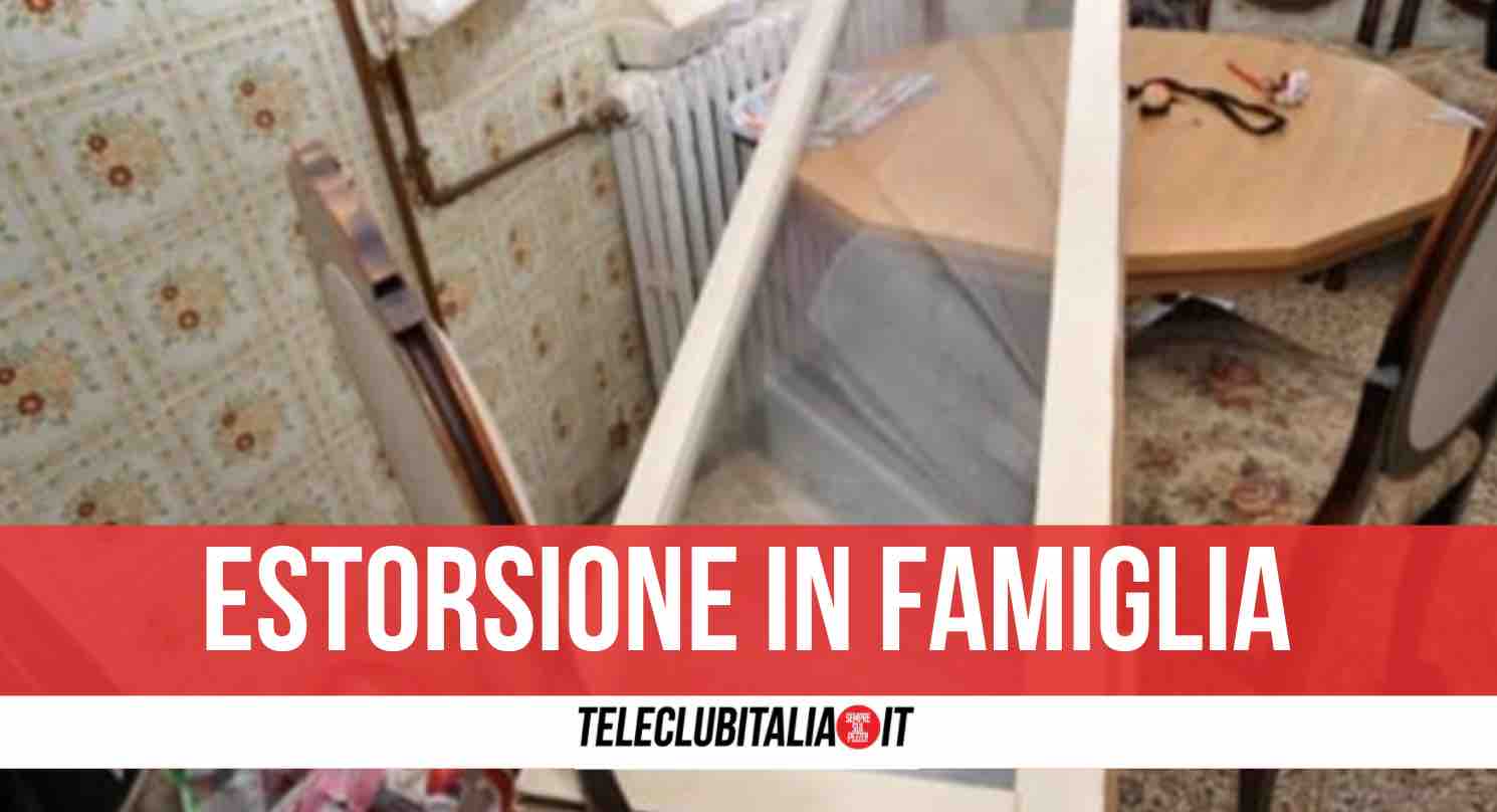 napoli estorsione arrestato 28enne