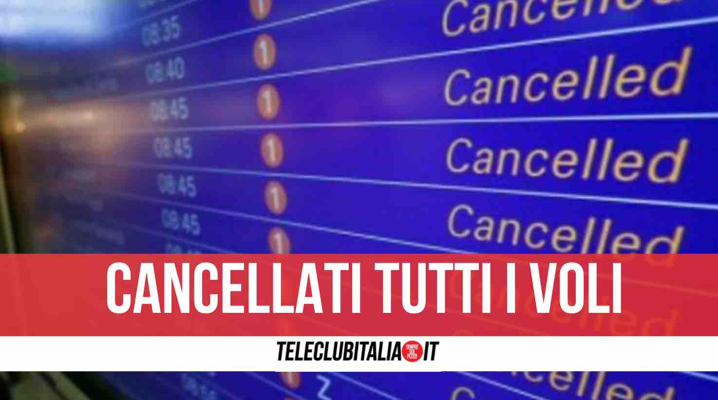 alitalia voli cancellati