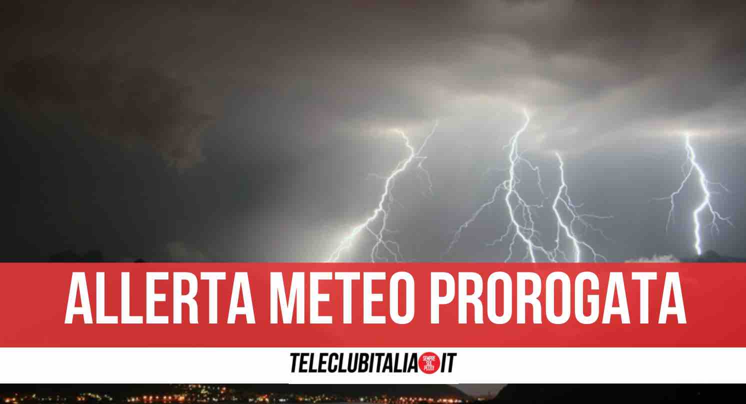 allerta meteo campania