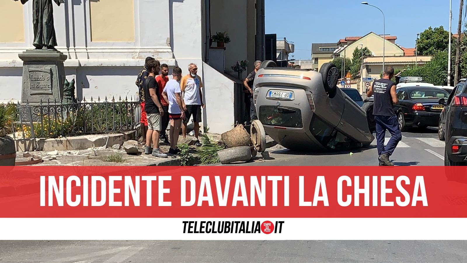 incidente chiesa dei monaci giugliano