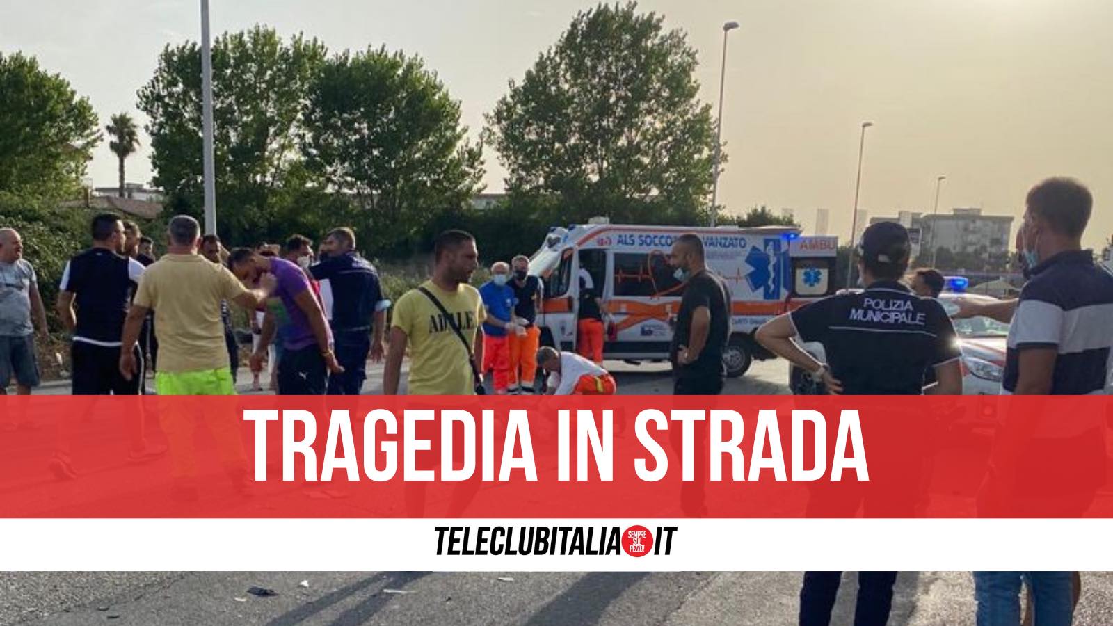 incidente mortale giugliano via arco sant'antonio