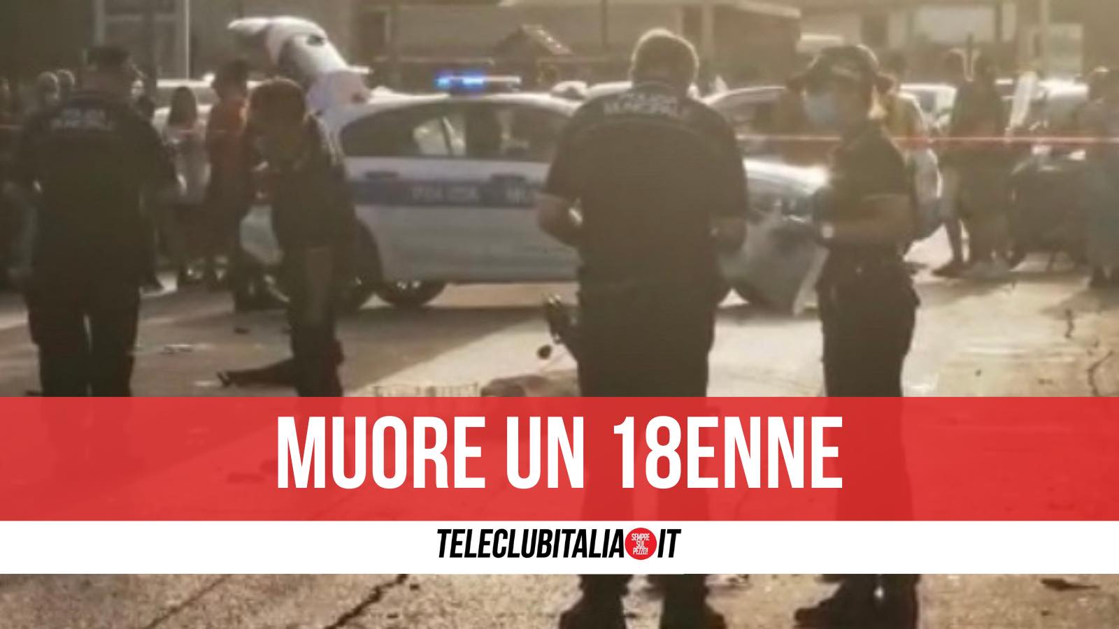 morto 18enne incidente giugliano