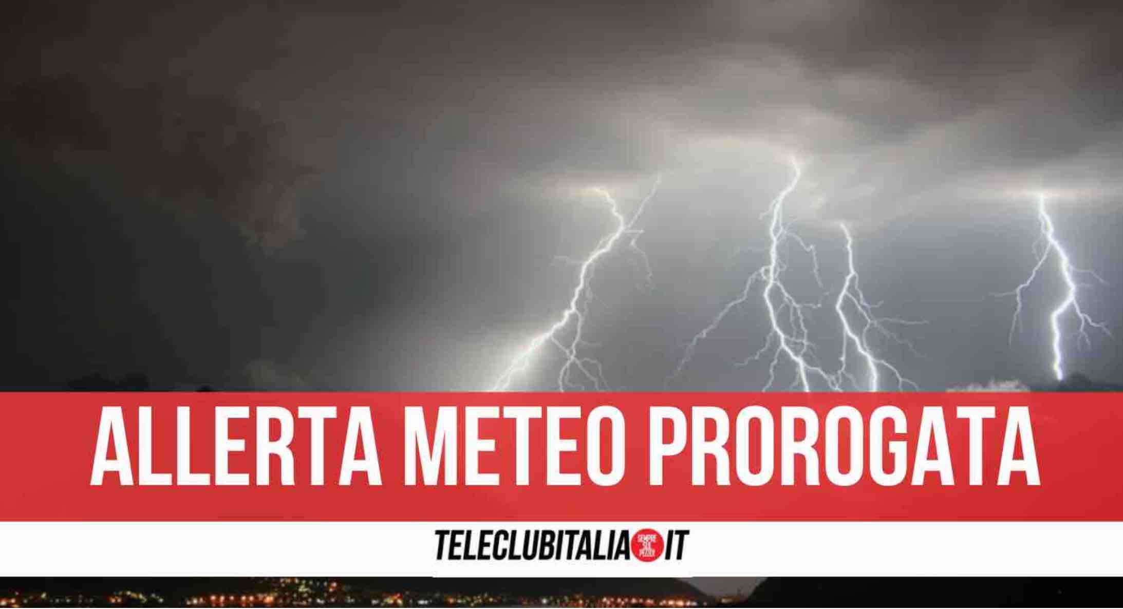 allerta meteo campania