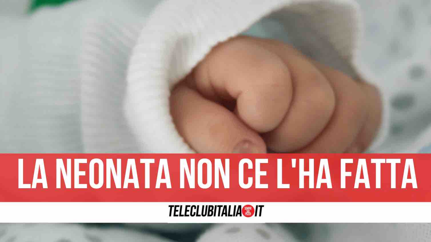 napoli morta neonata sharon