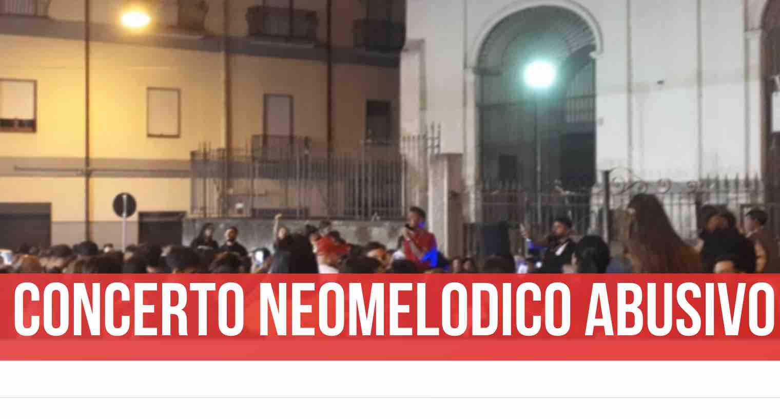 concerto neomelodico quarto