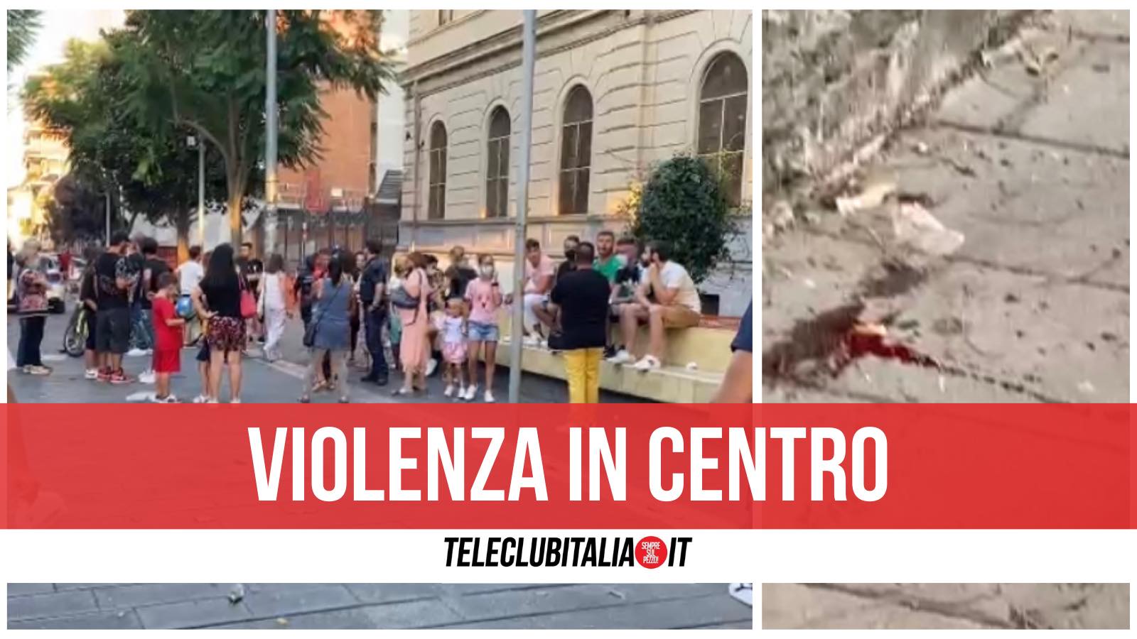 piazza gramsci violenza ferito ragazzo