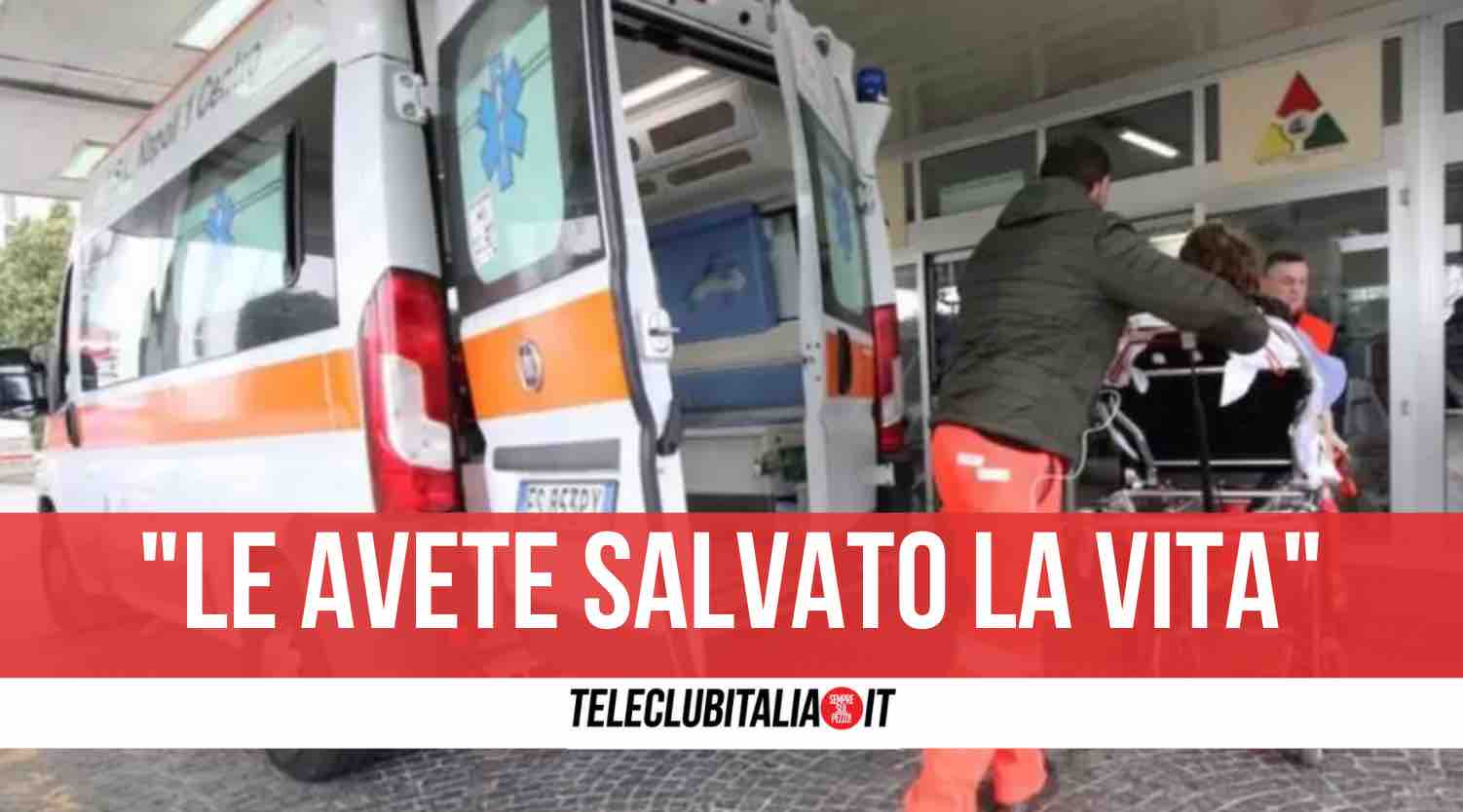 scampia 15 anni salvata 118