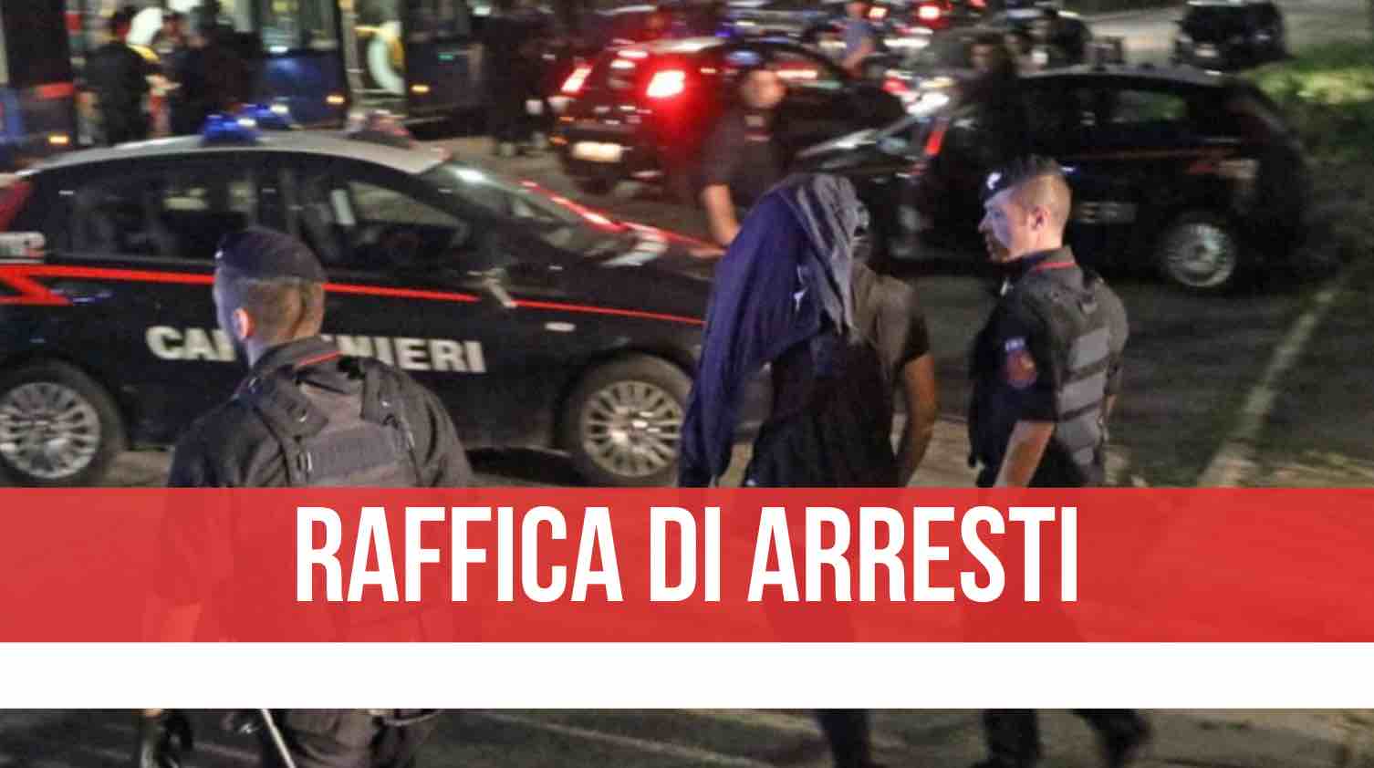 droga arresti carabinieri santa maria capua vetere