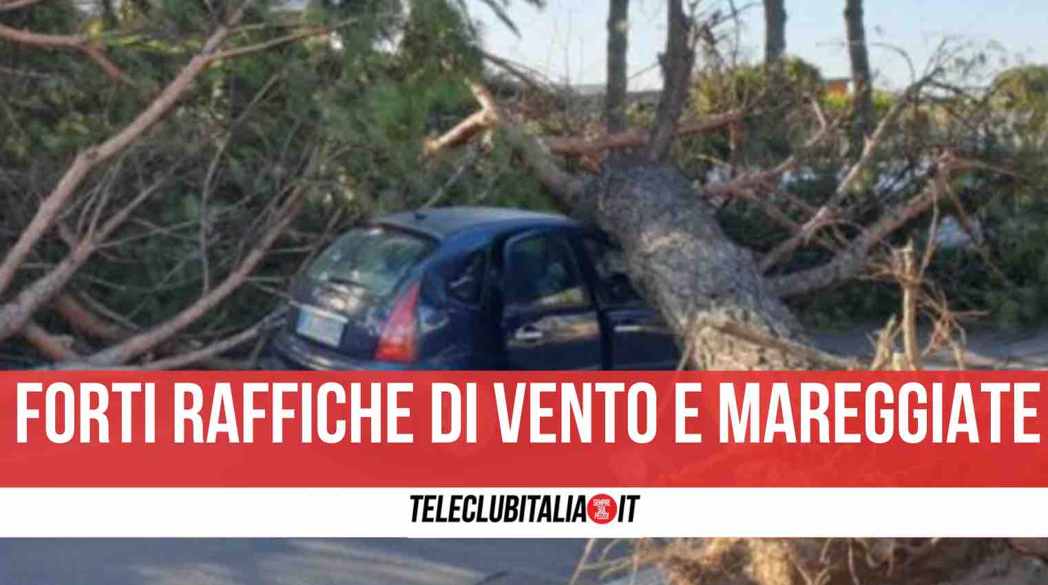 allerta vento campania 13 ottobre