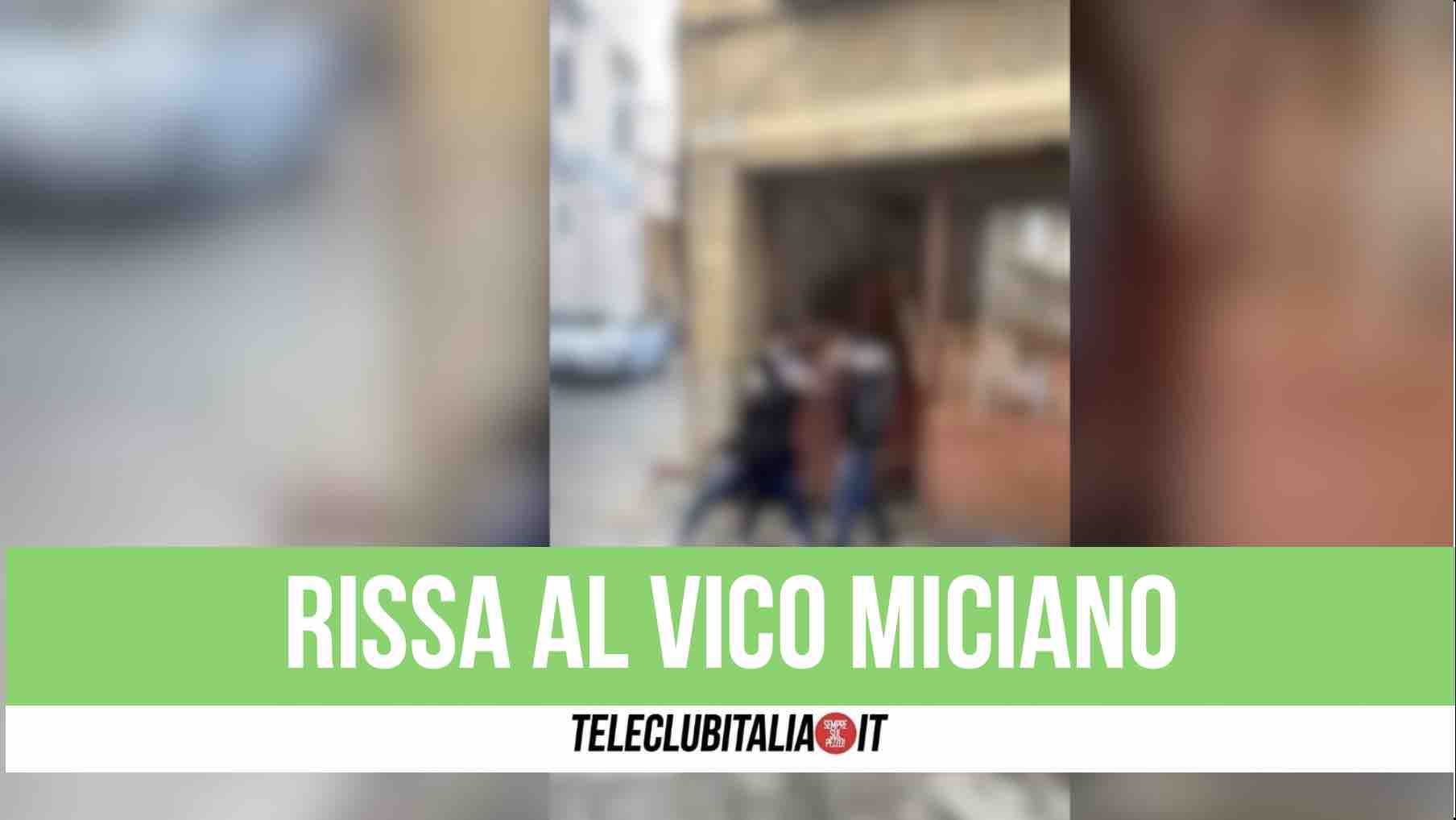 vico miciano giugliano rissa