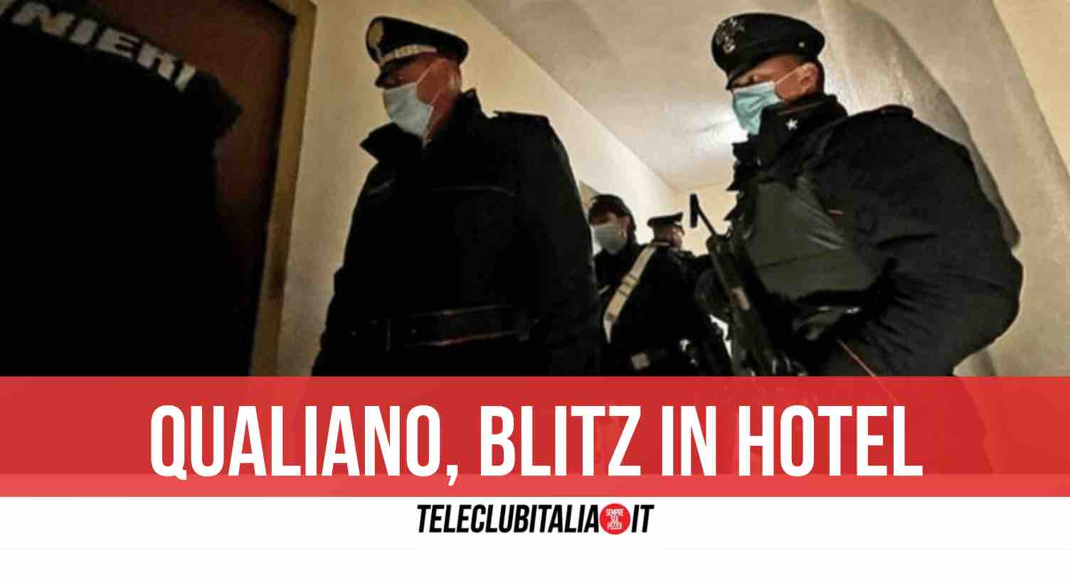 arresto qualiano blitz carabinieri