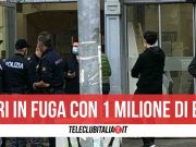 rapina milano 1 milione di euro