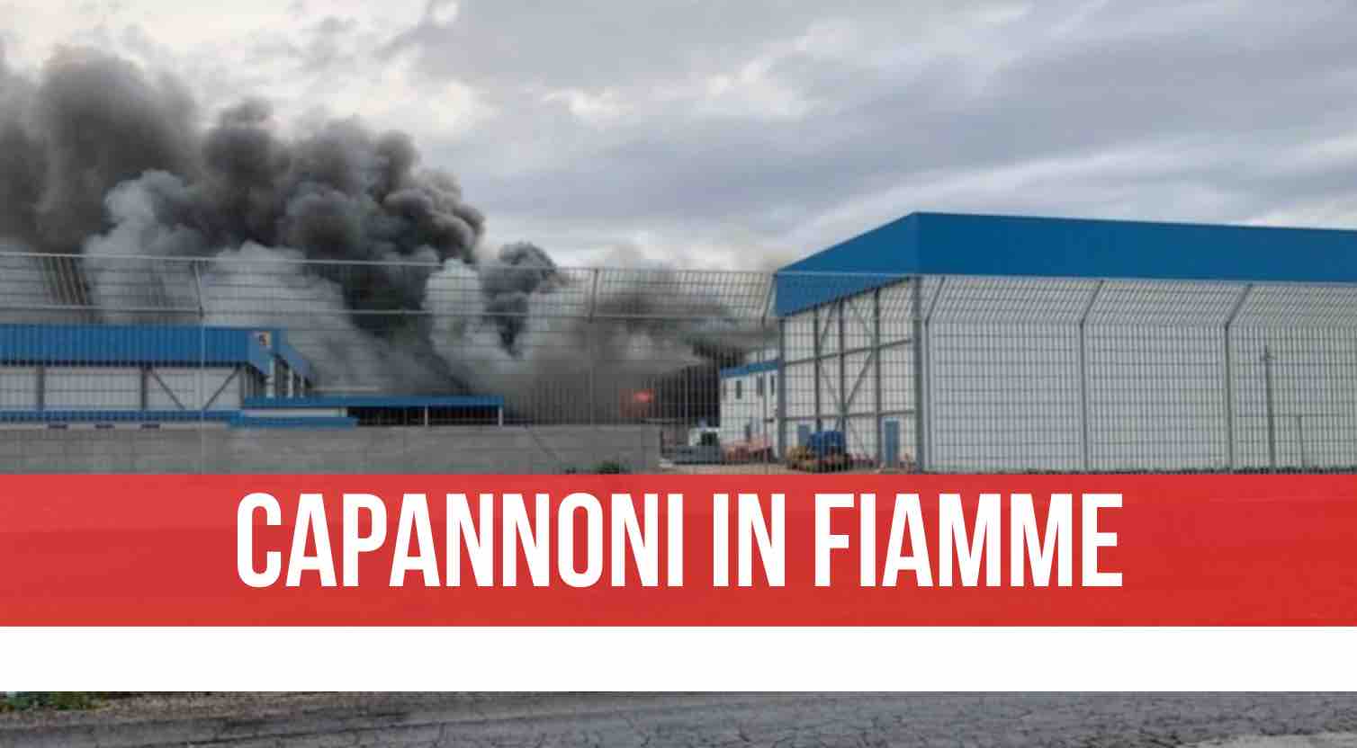 incendio gricignano azienda frigoriferi