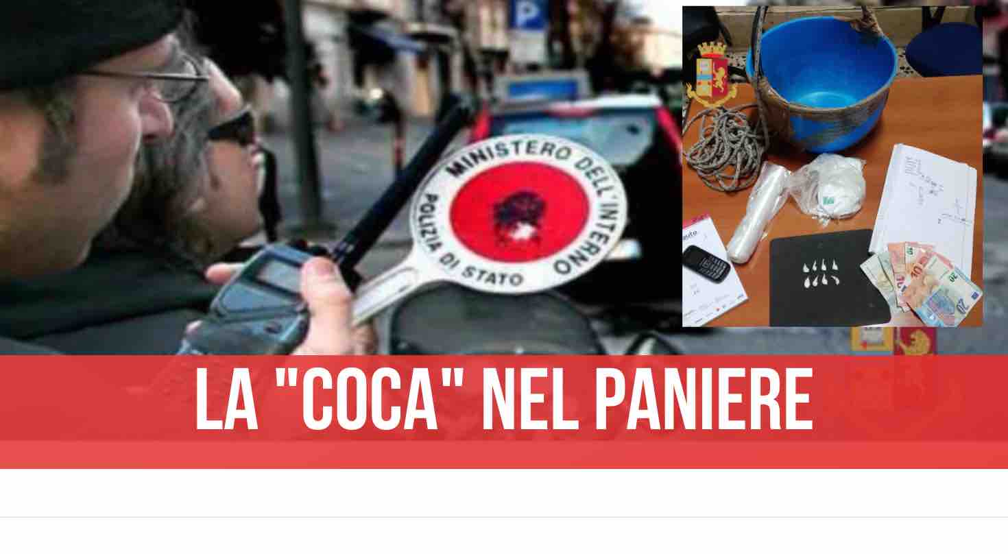 napoli cocaina nel paniere