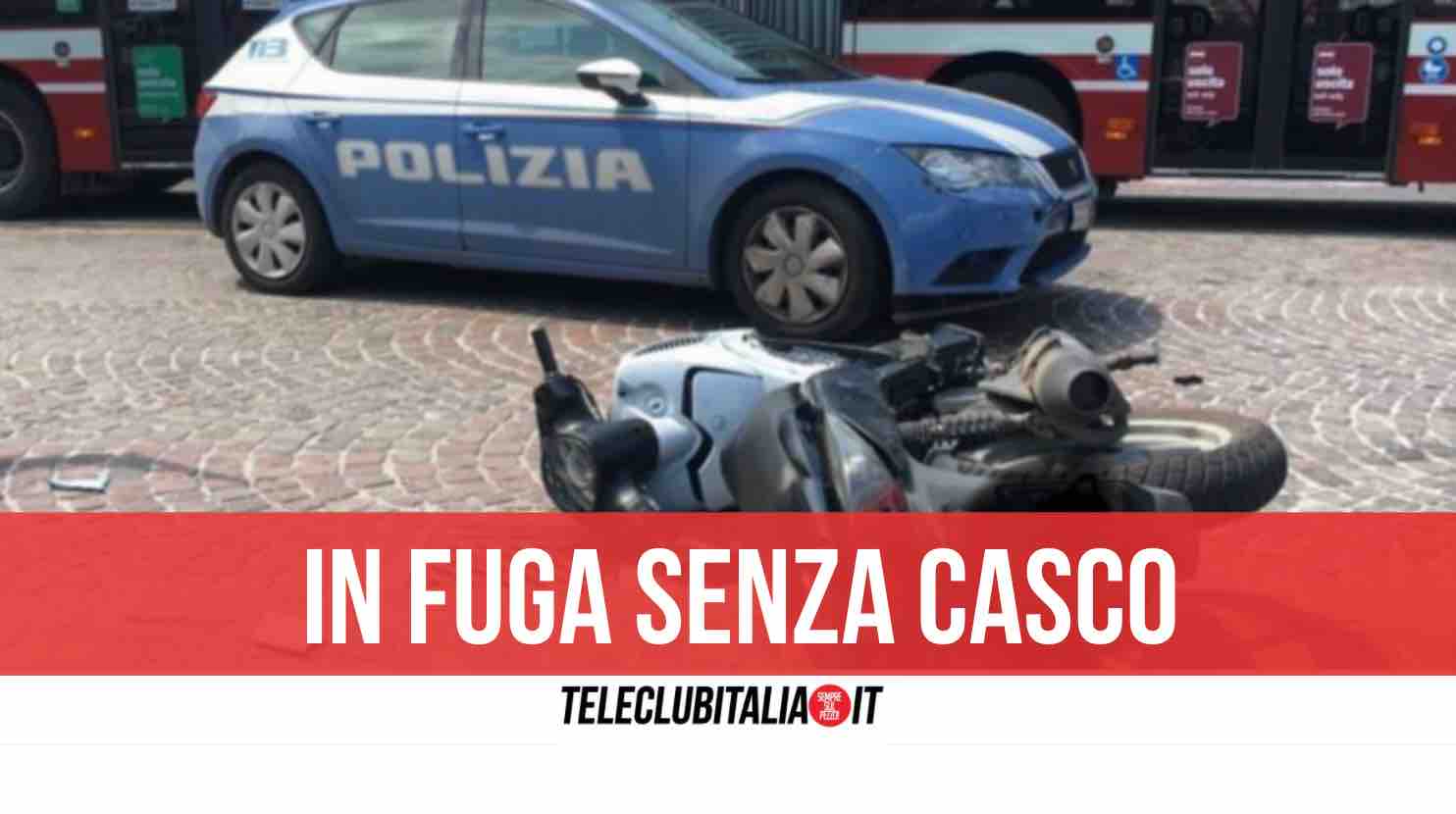 incidente napoli inseguimento polizia