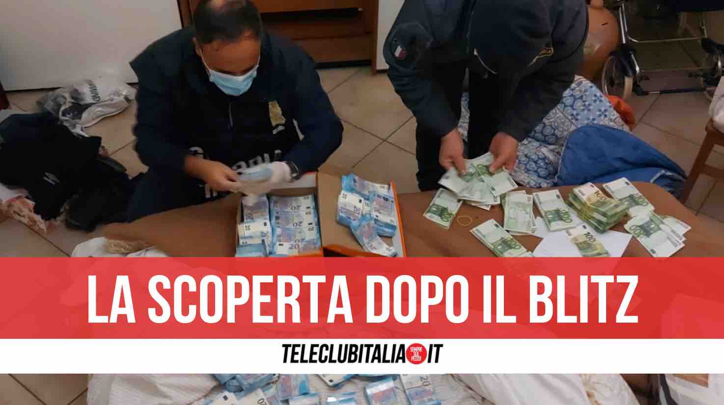 cocaina soldi falsi orta di atella