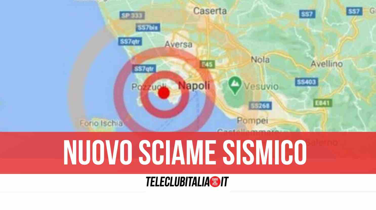 terremoto napoli pozzuoli sciame sismico