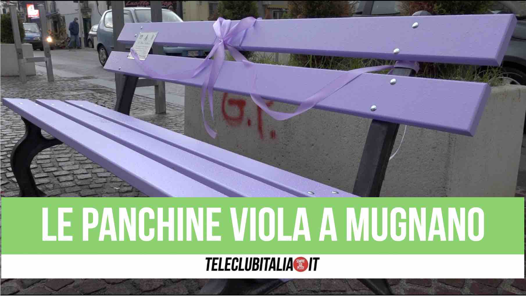 panchine viola mugnano giornata della gentilezza