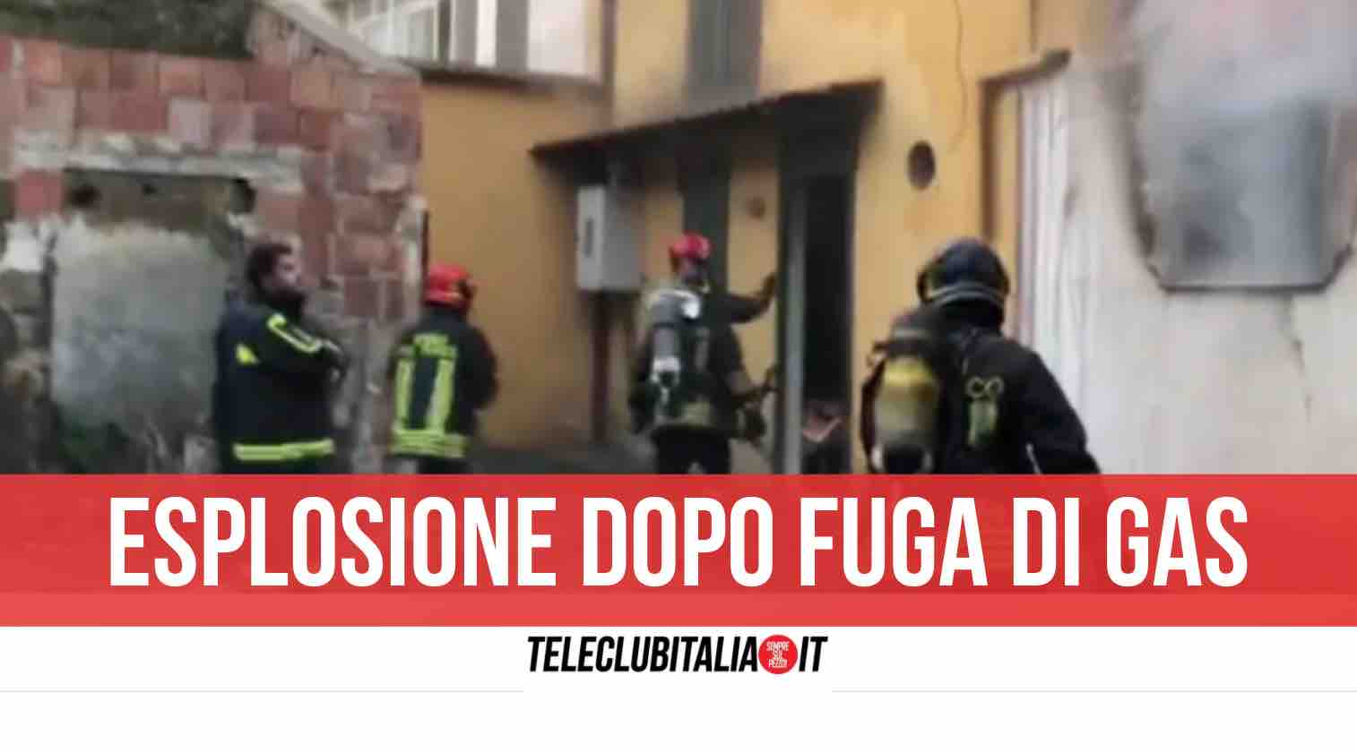 afragola esplosione fuga di gas