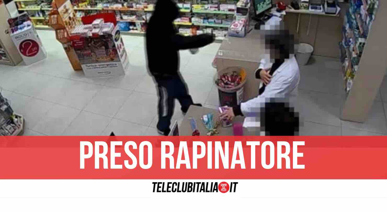 casalnuovo rapina farmacia arresto