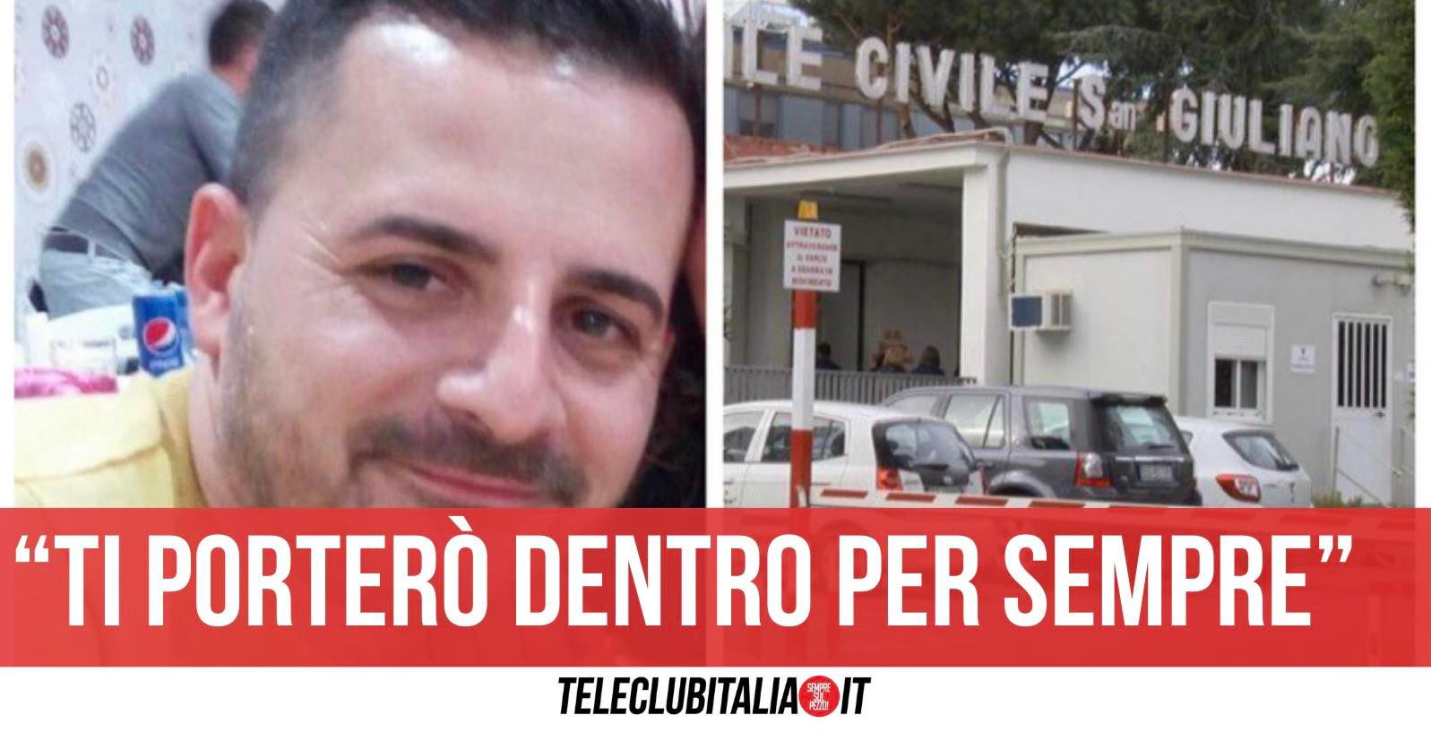 ciro liotto morto giugliano ascensore