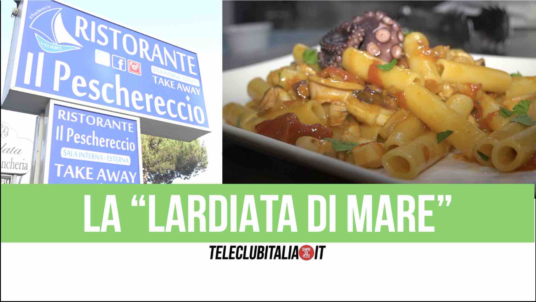 lardiata di mare chef francesco bosso il peschereccio villaricca