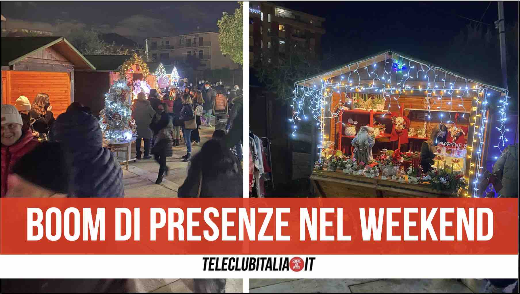 mercatini di natale calvizzano luci sindaco giacomo pirozzi