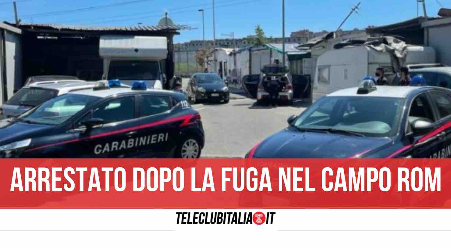 giugliano arresto campo rom