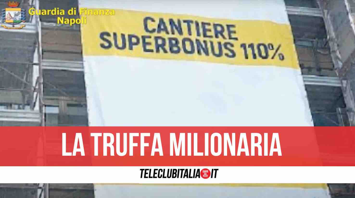 truffa superbonus napoli sequestro