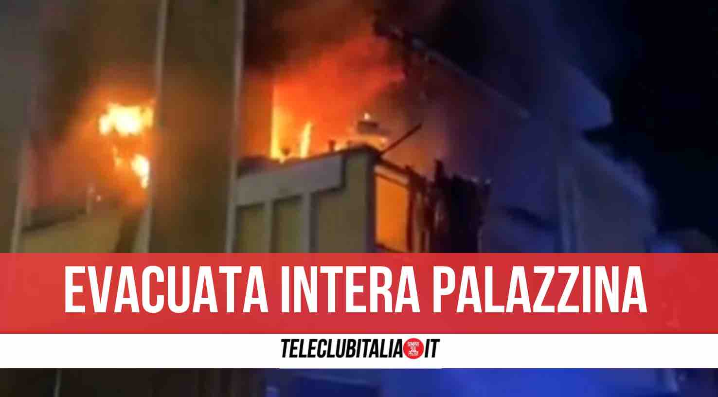 marano incendio abitazione