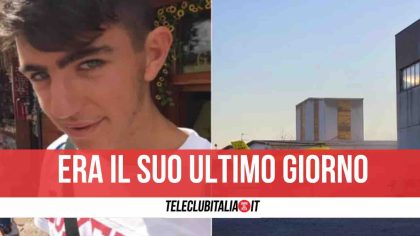 Tragedia a lavoro, Lorenzo muore schiacciato a 18 anni