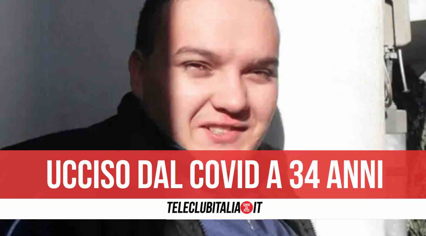 Nicola Cariello morto covid 34 anni