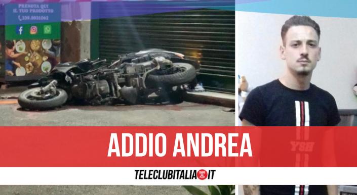 andrea pragliola giugliano incidente