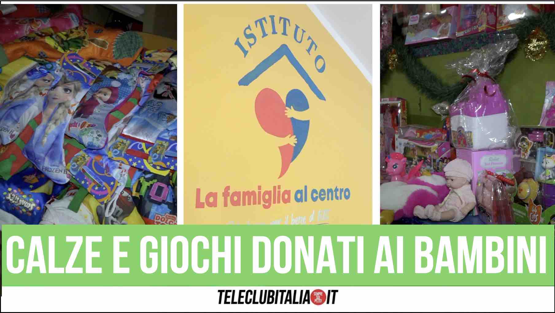 befana la famiglia al centro giugliano solidarietà arturo palma