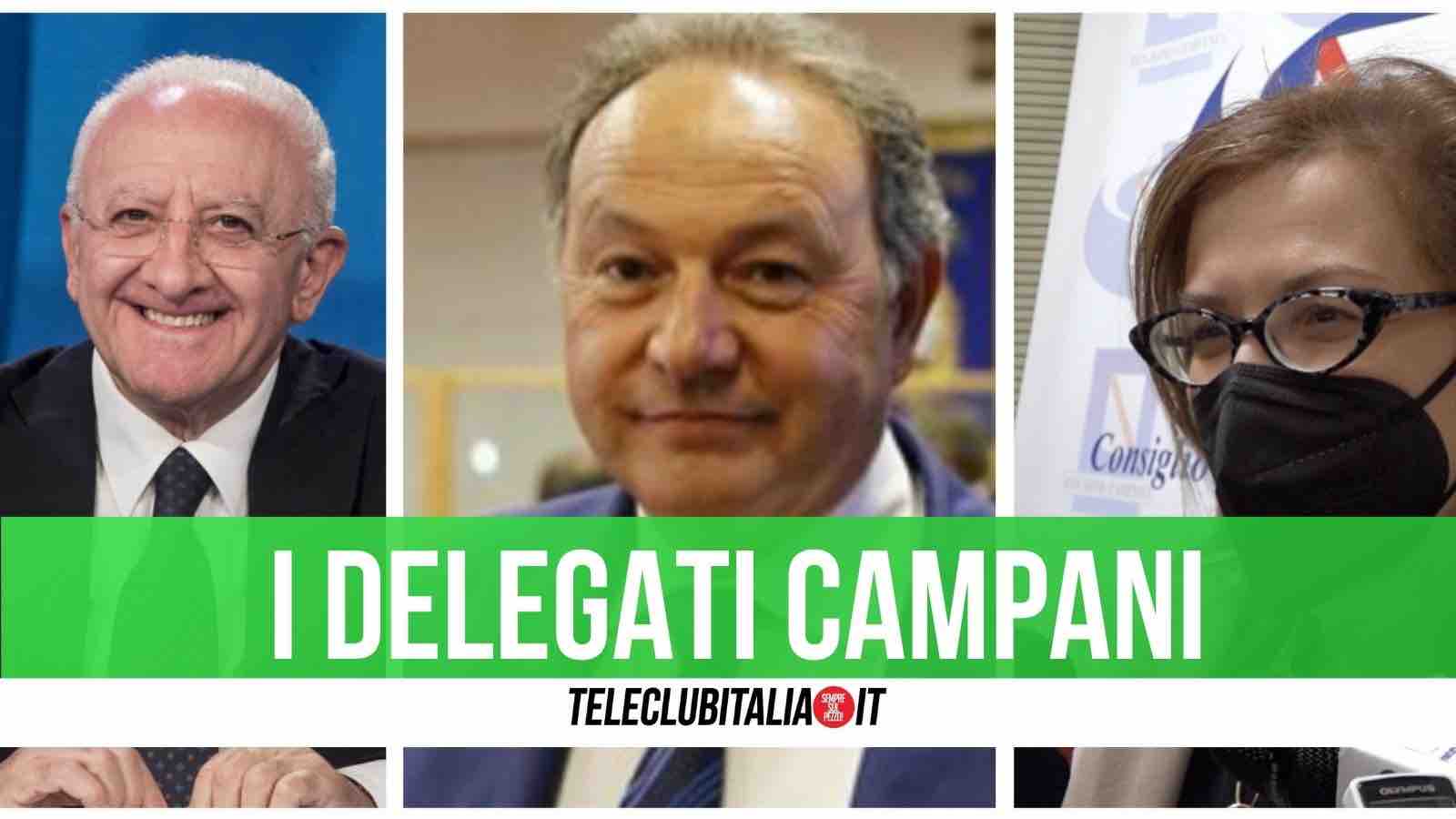 delegati campania quirinale